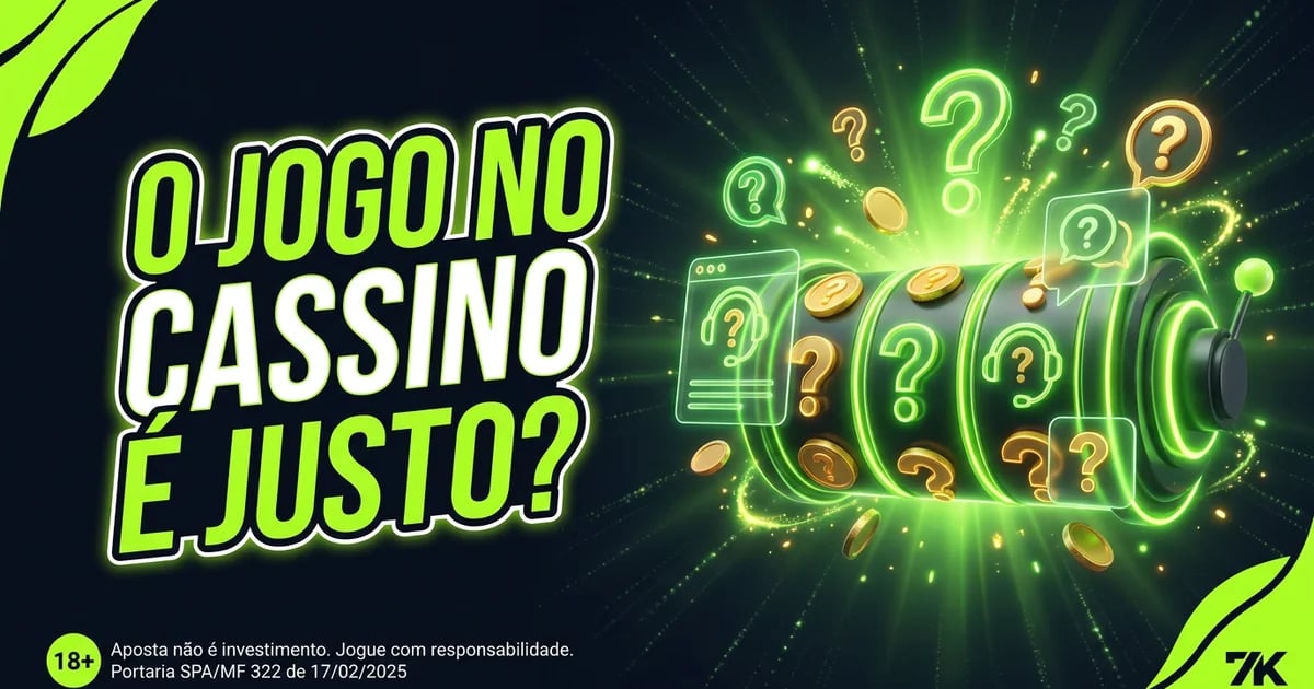 O jogo no cassino é justo?