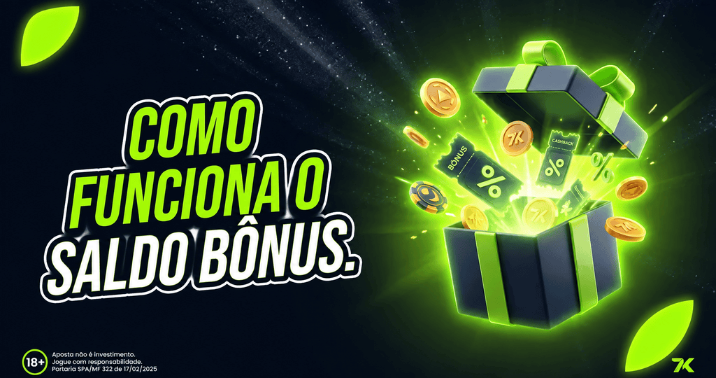 Como funciona o Saldo Bônus
