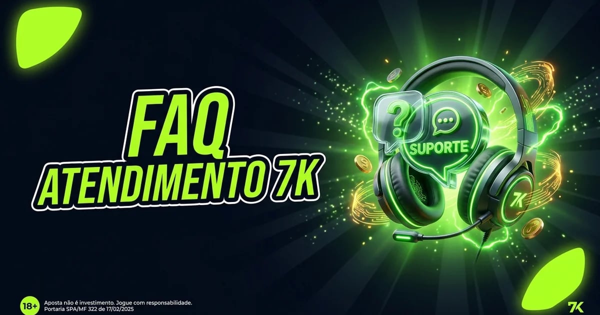 Como funciona o atendimento 7K | 7K Bet