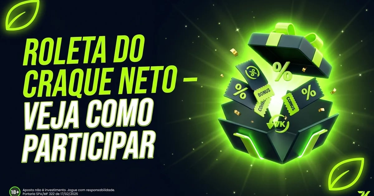 Roleta do Craque Neto – Veja como participar