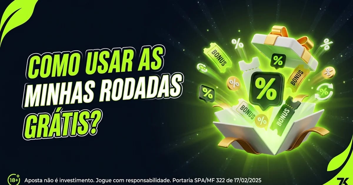 Como usar as minhas Rodadas Grátis?