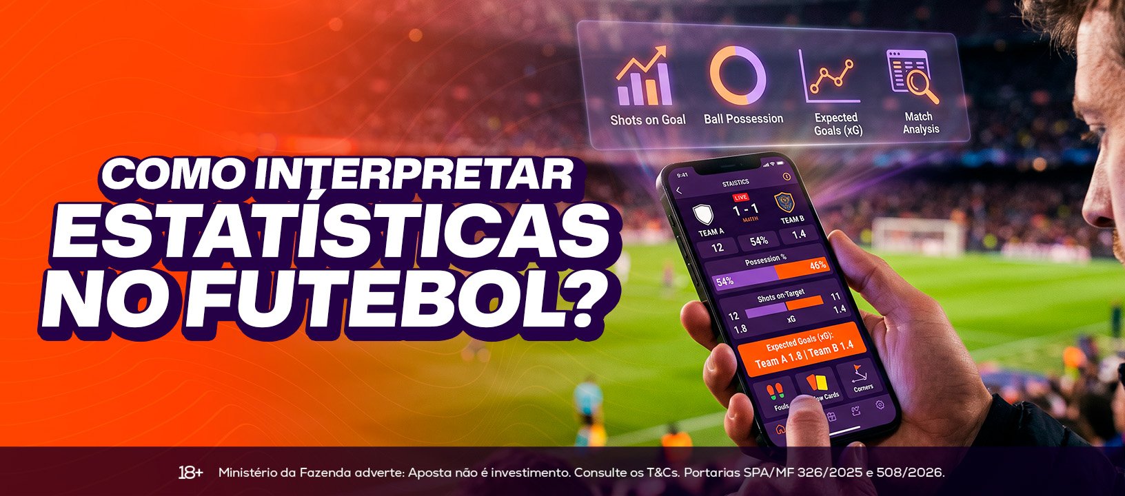 Estatísticas de futebol: como interpretar dados antes de apostar?