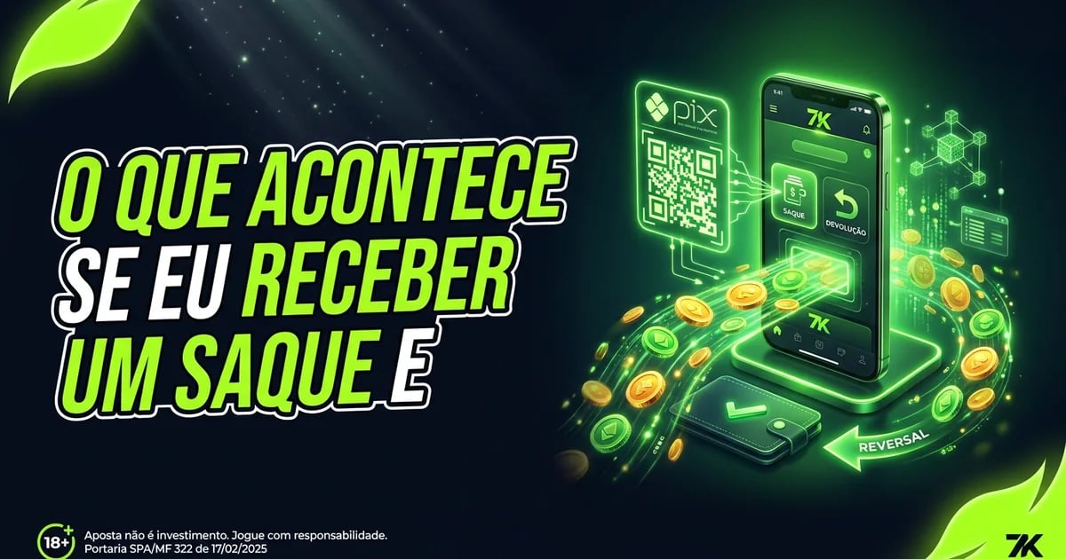 O que acontece se eu receber um saque e devolvê-lo à plataforma?