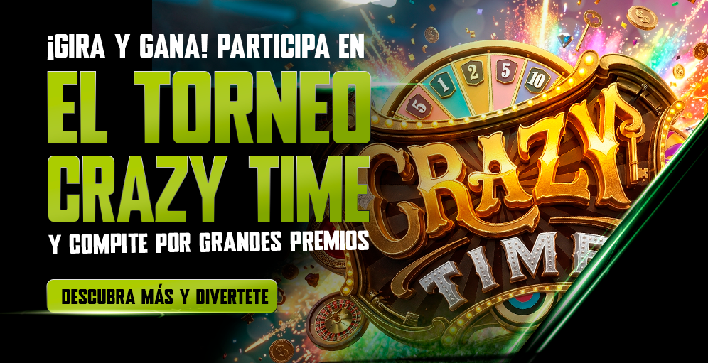 Torneo Giro Millonario Crazy Time: ¡compite por $2.000.000!