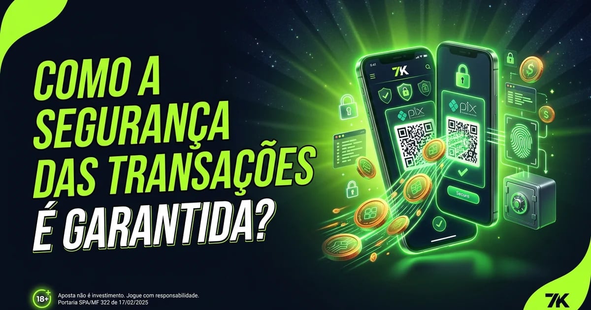 Como a segurança das transações é garantida?
