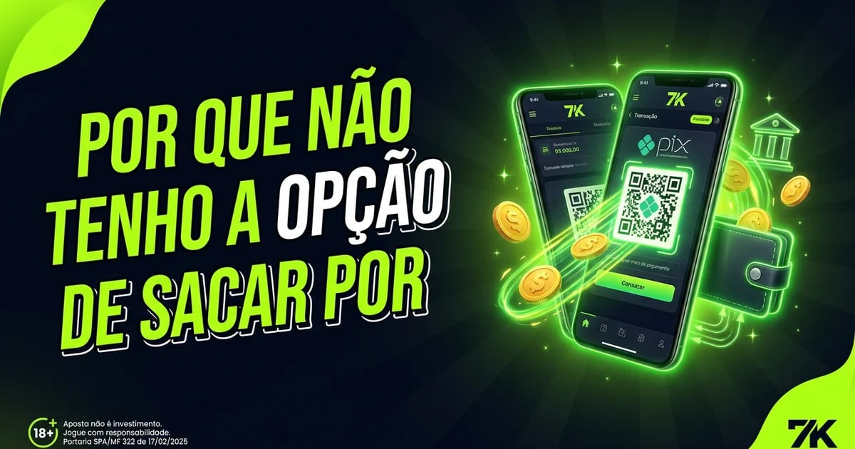 Por que não tenho a opção de sacar por qualquer meio de pagamento?