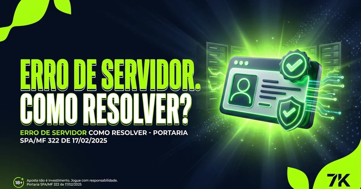 Erro de servidor. Como resolver?