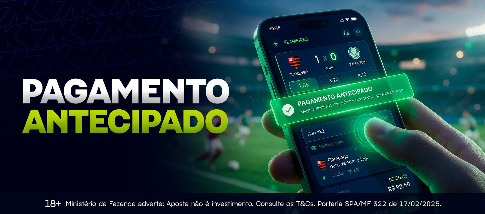 Pagamento Antecipado: Sua Vitória na Hora Certa!