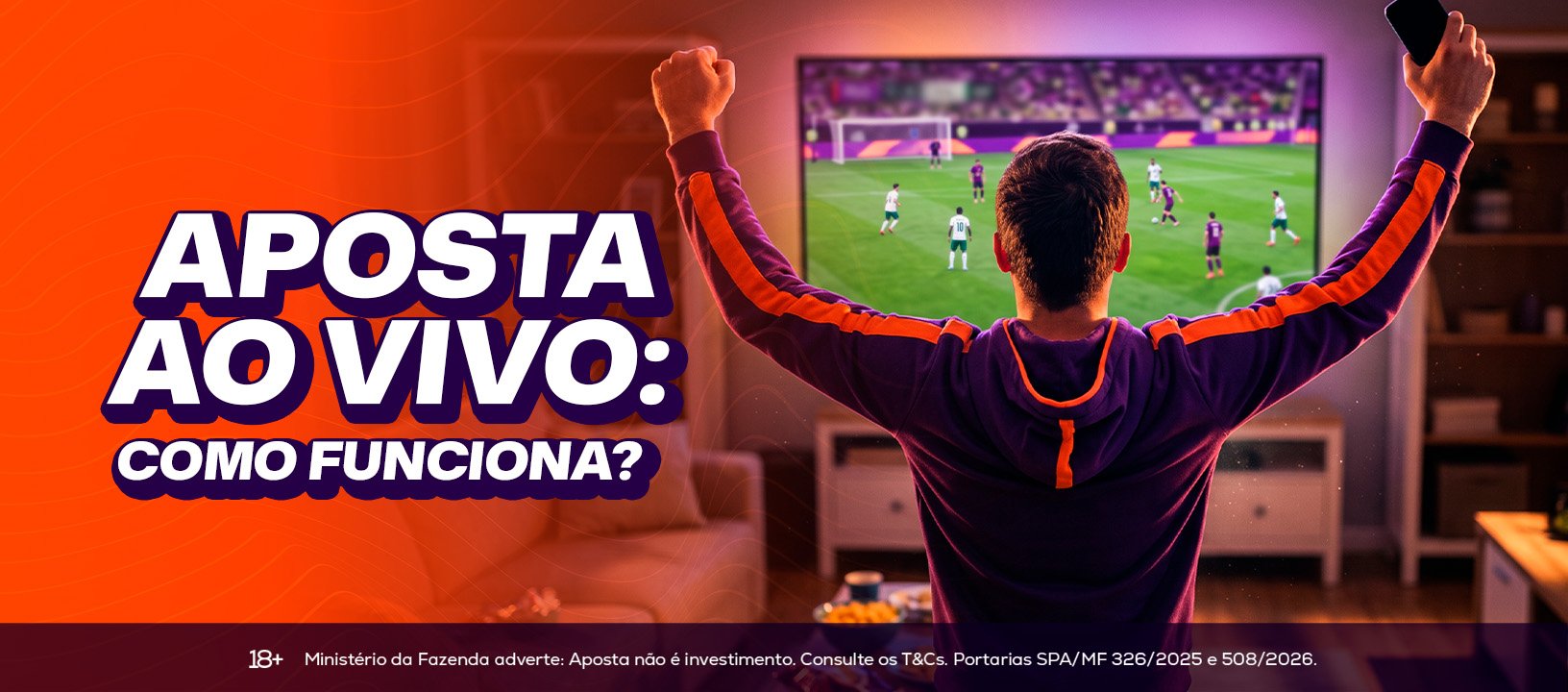 Aposta ao vivo: como funciona durante a partida?