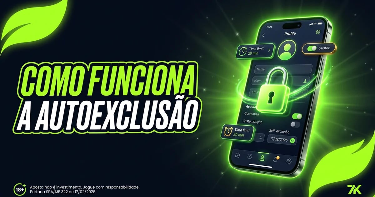 Como funciona a Autoexclusão