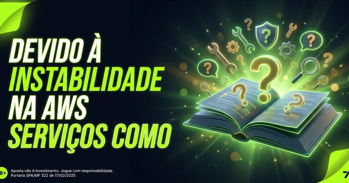 Devido à instabilidade na AWS serviços como KYC e saque podem sofrer instabilidades.
