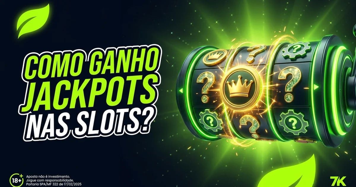 Como ganho jackpots nas slots?