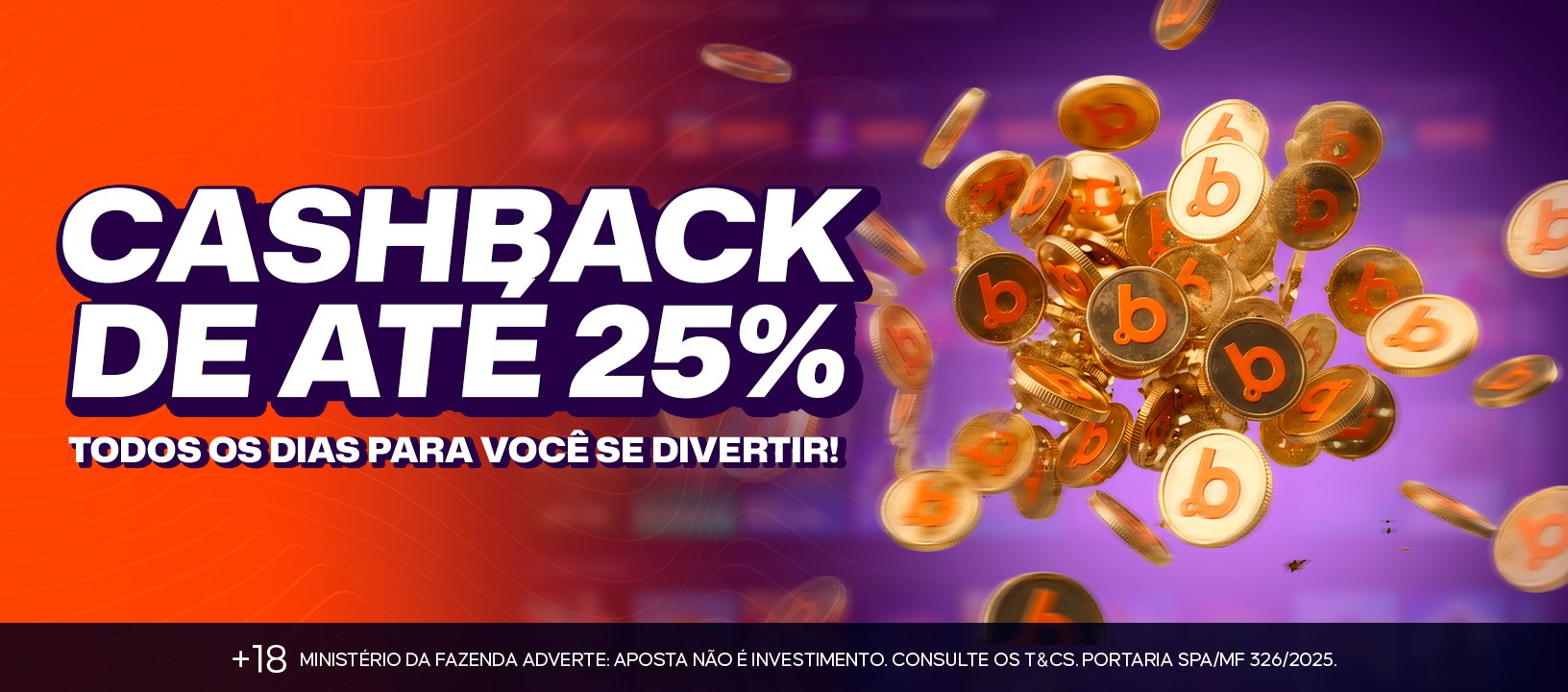 Cashback Diário e Semanal Bet.Bet