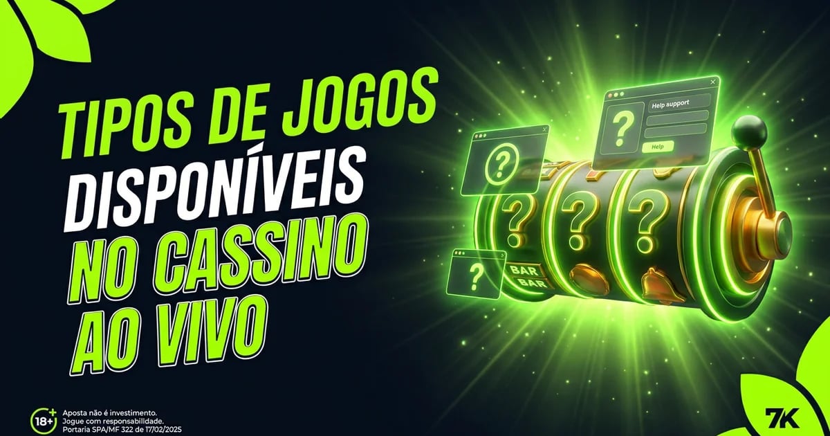 Tipos de Jogos Disponíveis no Cassino ao Vivo