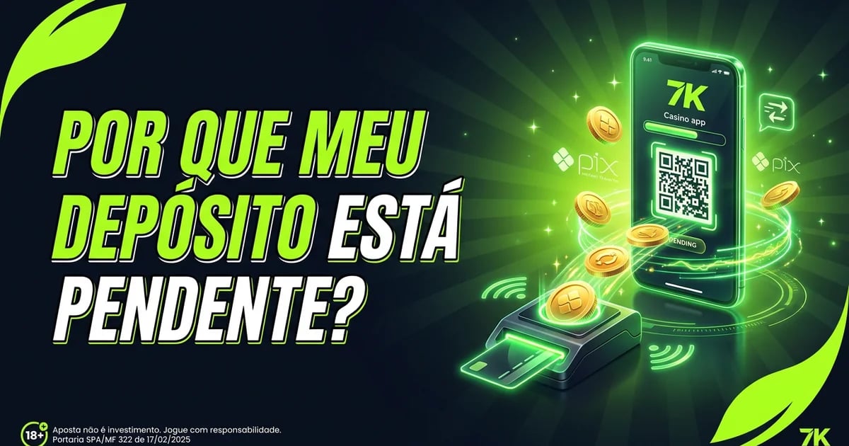 Por que meu depósito está pendente?