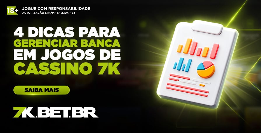 4 dicas para gerenciar banca em jogos de cassino 7k