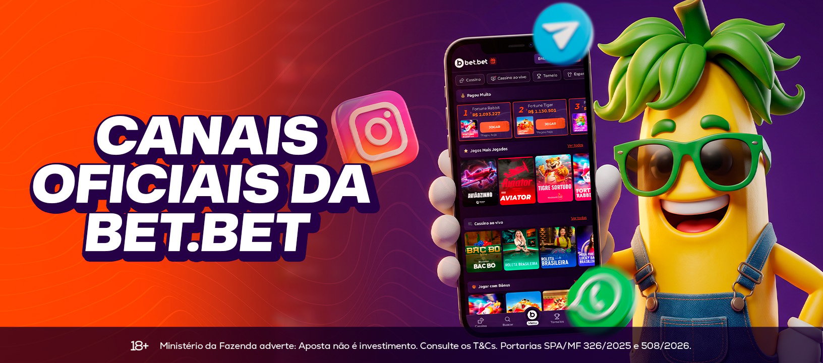 Canais Oficiais Bet.Bet