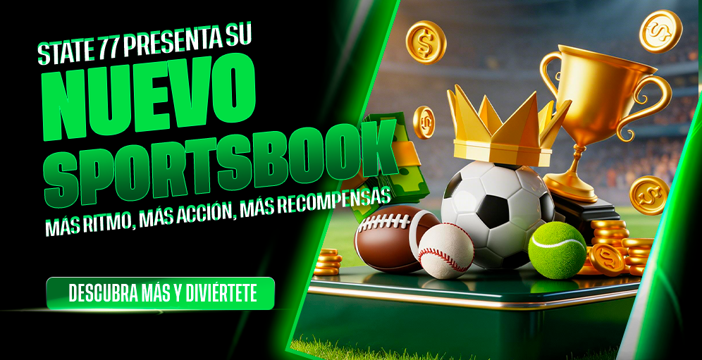 State 77 presenta su Sportsbook: Más acción y más recompensas