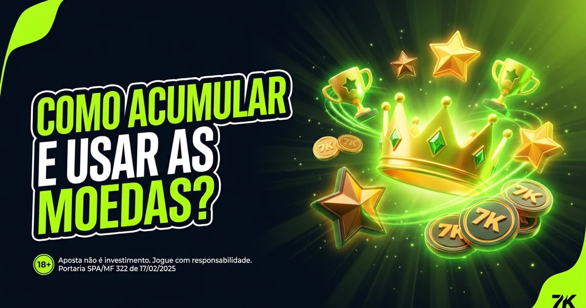 Como acumular e usar as moedas?
