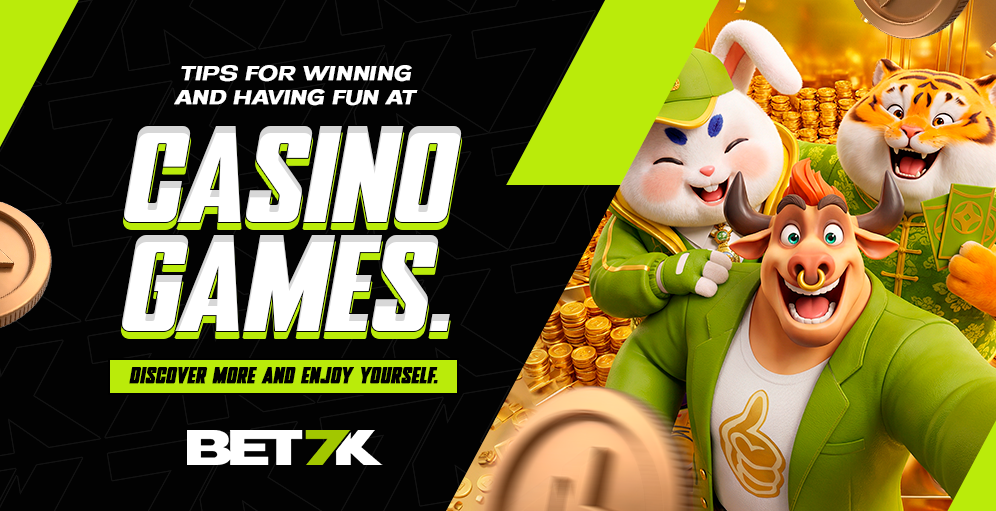 Fun that pays off! Enjoy and win in Bet7K casino