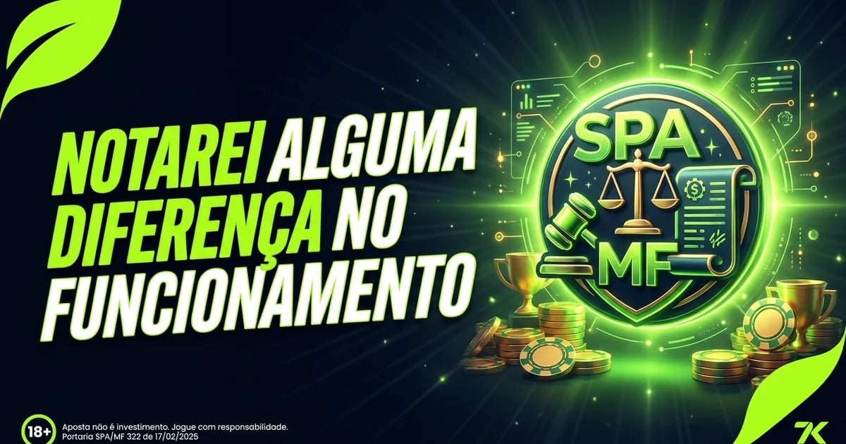Notarei alguma diferença no funcionamento das slots com a nova regulamentação?