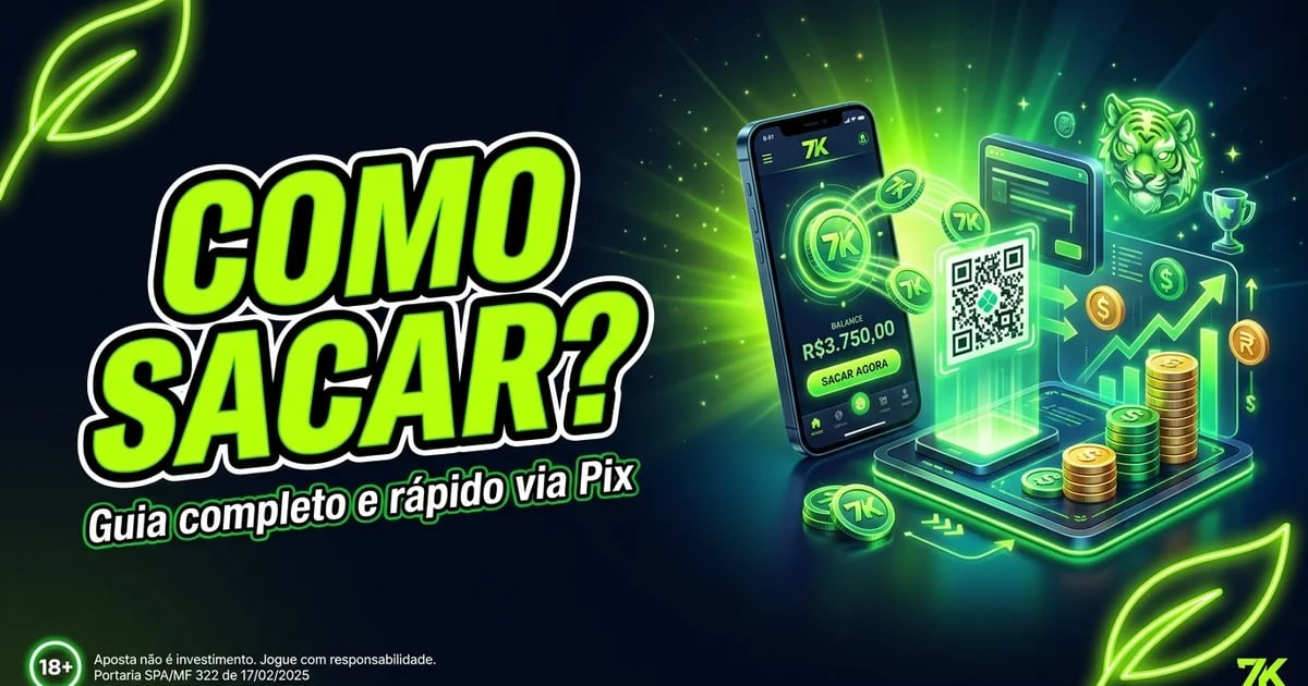 Como sacar na 7K? | 7K Bet