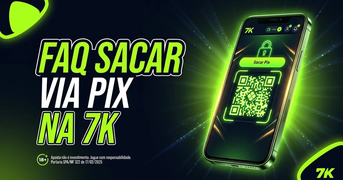 Como sacar via Pix na 7K | 7K Bet