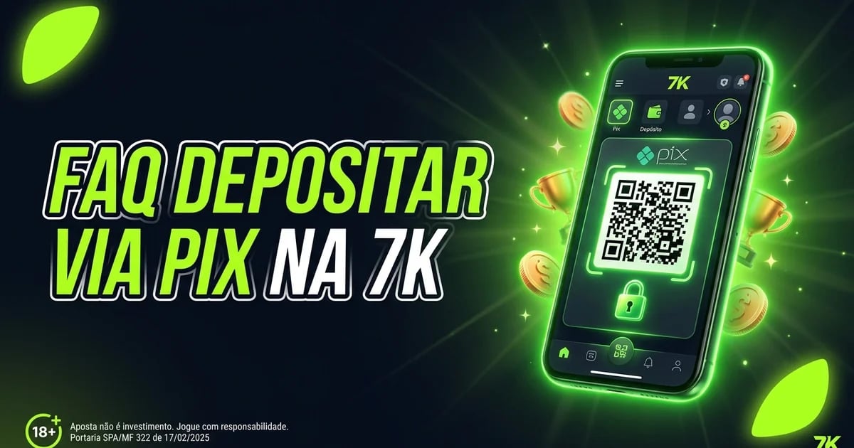 Depositar via Pix na 7K