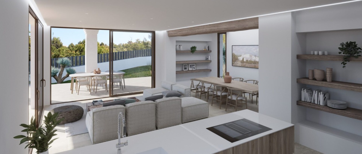 Villa de Luxe de Disseny: Estil Mediterrani Contemporani amb Vistes al Montgó a Jávea | Preu: 1.525.000 € - 3