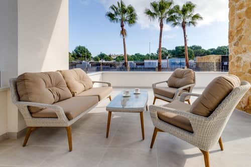 Gelijkvloerse nieuwbouwbungalow met eigen tuin in Lo Marabú, Ciudad Quesada — foto 9