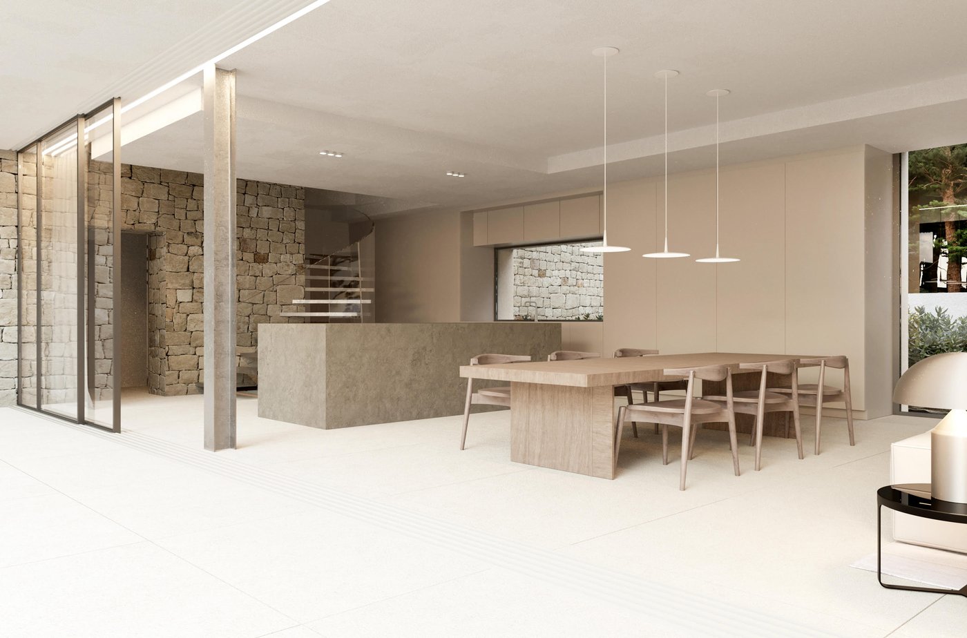 Parcela con Proyecto en Moraira