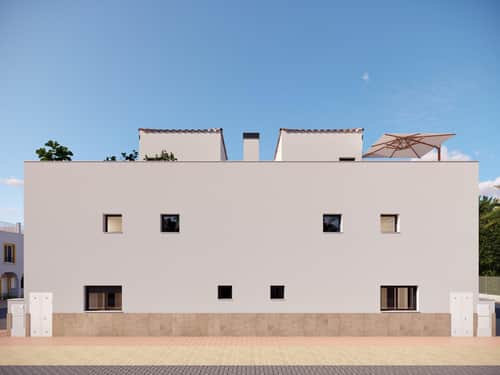 Nieuwbouw Herenhuis met Dakterras bij Golfbanen in Torre Pacheco — foto 15