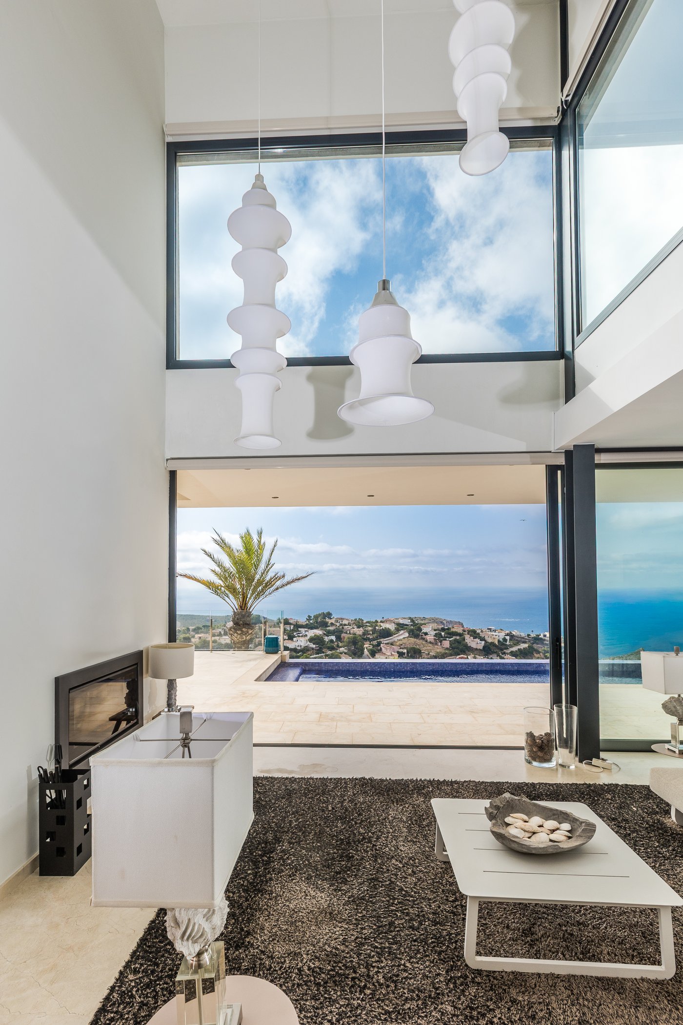 Luxury Contemporary Villa with 180° Panoramic Sea Views to Ibiza and Formentera