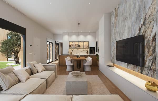 Nieuwbouw villa met 3 slaapkamers in Sucina
