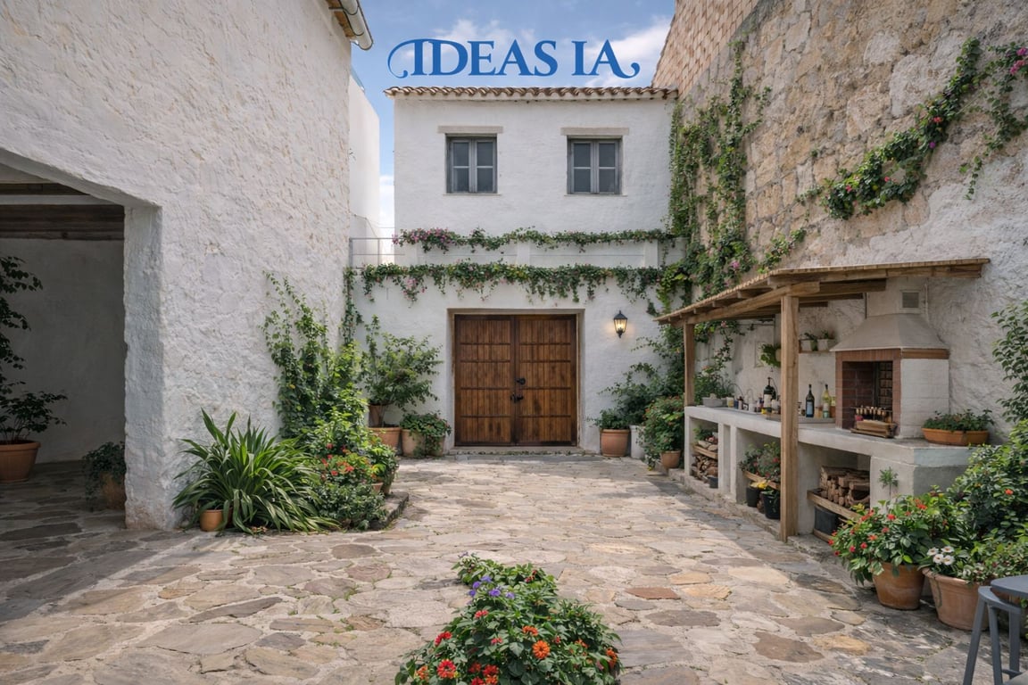 Casa de pueblo con garaje, espacioso patio interior y posibilidad de ampliar la propiedad - 19