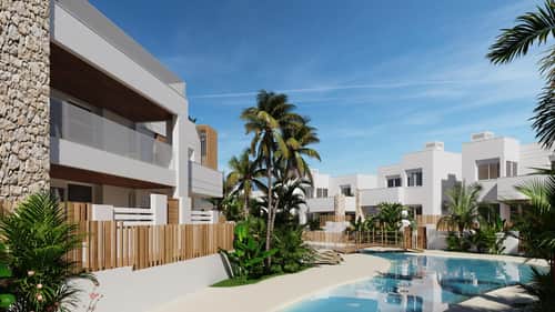 Nieuwbouwbungalow met privéjacuzzi op 250 meter van het strand in San Juan de los Terreros — foto 7