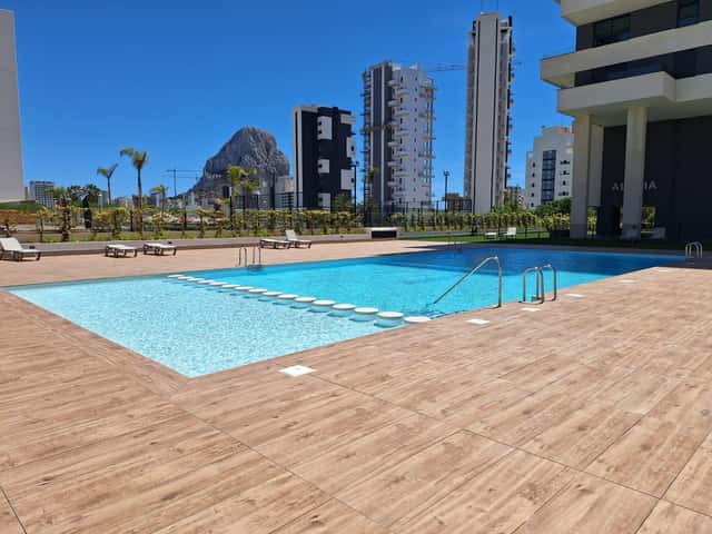 Penthouse in Calpe, 2 Schlafz., 90m²