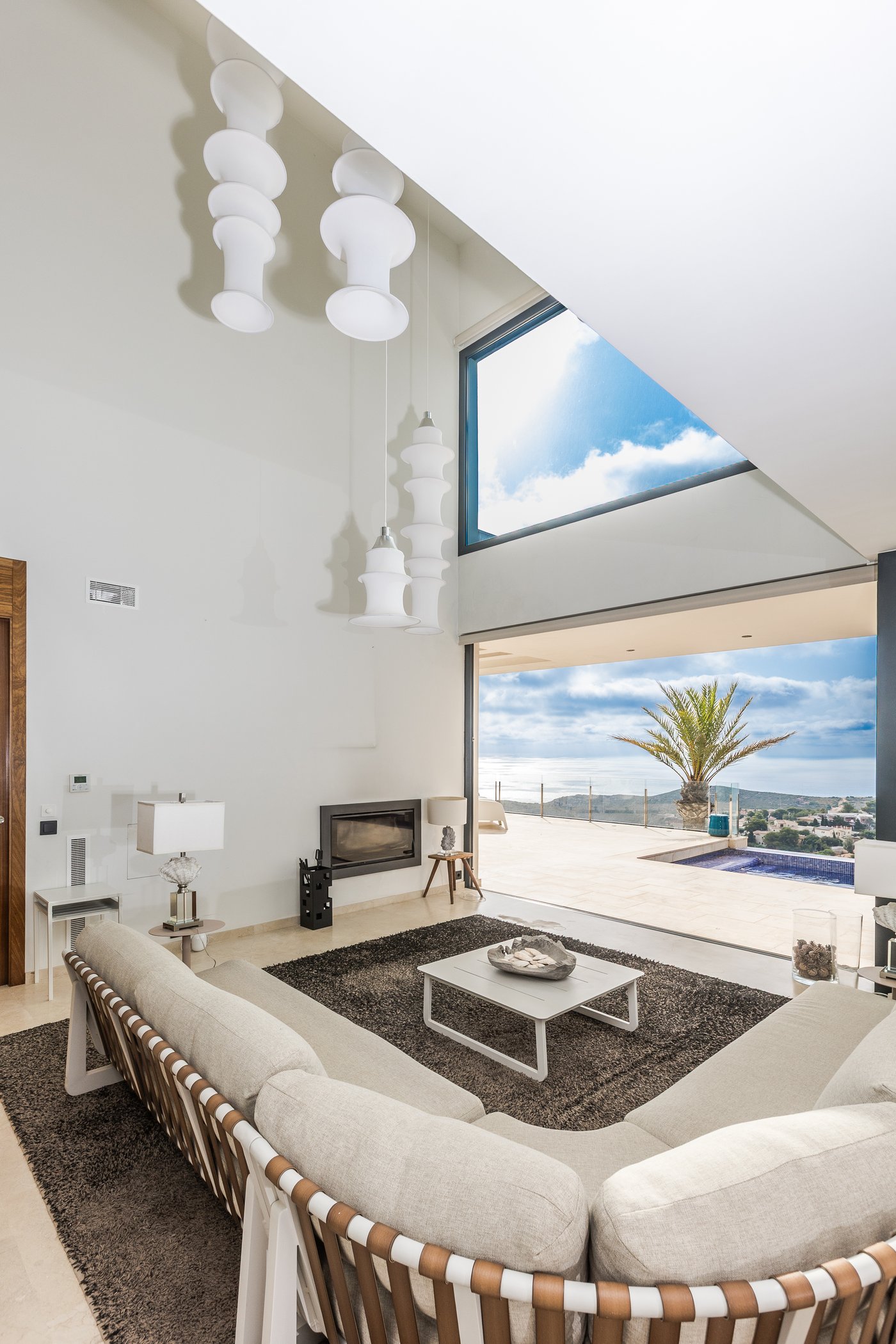 Luxury Contemporary Villa with 180° Panoramic Sea Views to Ibiza and Formentera