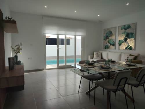 Halfvrijstaande nieuwbouwwoning met privézwembad en solarium in Balsicas, Torre Pacheco — foto 6