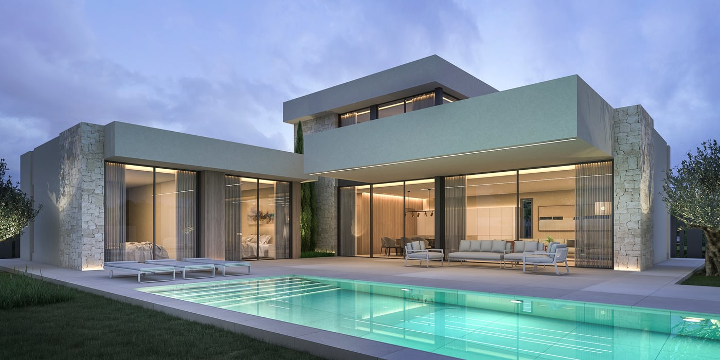 Villa Gregal — Arquitectura mediterránea y privacidad absoluta. Vivir sin prisas