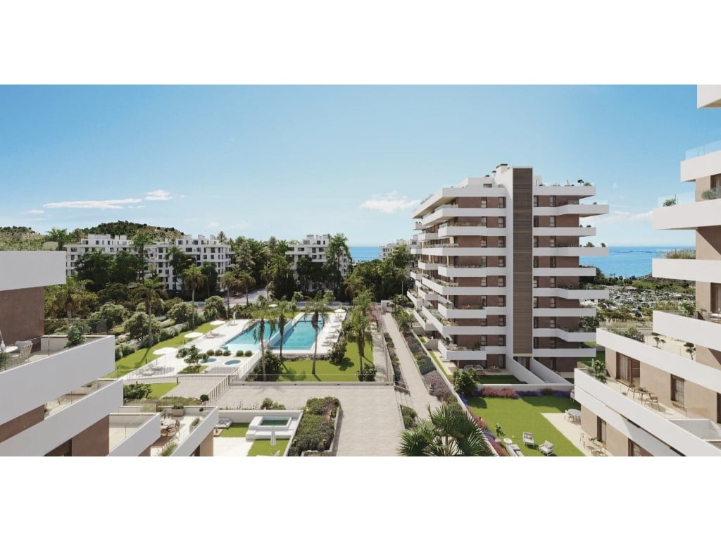 New 2-3 bed apartments in Playa del Torres, Villajoyosa — terrace