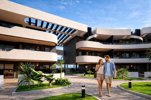 Nieuwbouwappartement aan de golfbaan op 700 meter van het strand in Los Alcázares — foto 6