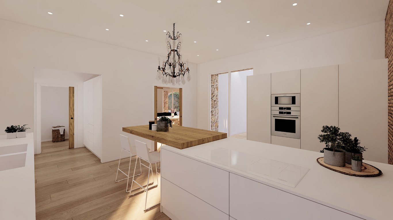 Proyecto: finca de lujo en venta en Benissa con vistas a la montaña - 13