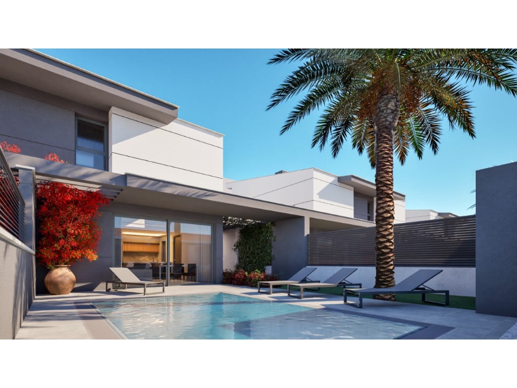 Luxuriöse 3-Zimmer-Villen mit Privatpool, Lieferung Sept. 2025