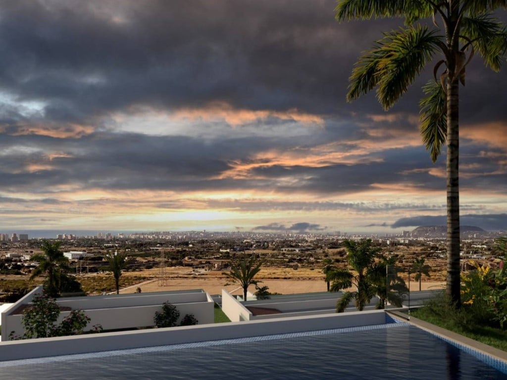 Villas exclusives 3 chambres avec piscine près du golf Bonalba, Mutxamel — living room