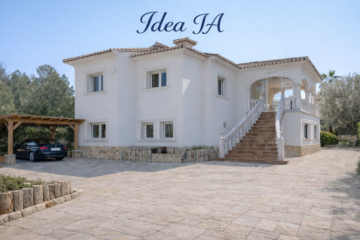 Villa en una excepcional zona tranquila, con vistas abiertas y gran potencial - 9