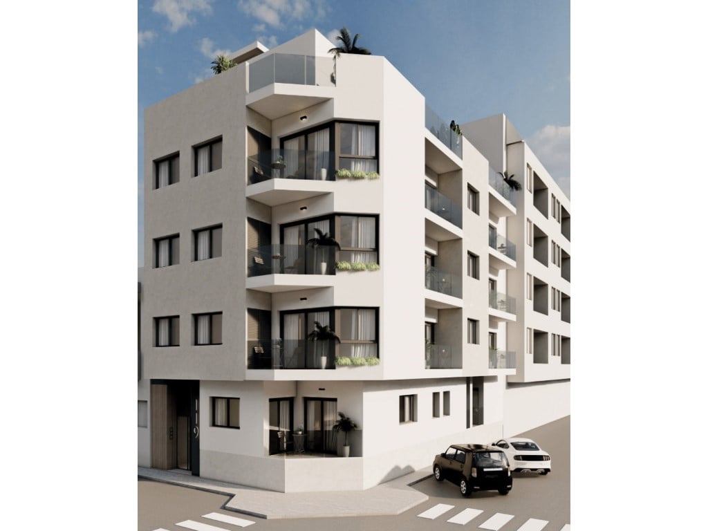 2-bed apartment near the beach in Guardamar del Segura — living room