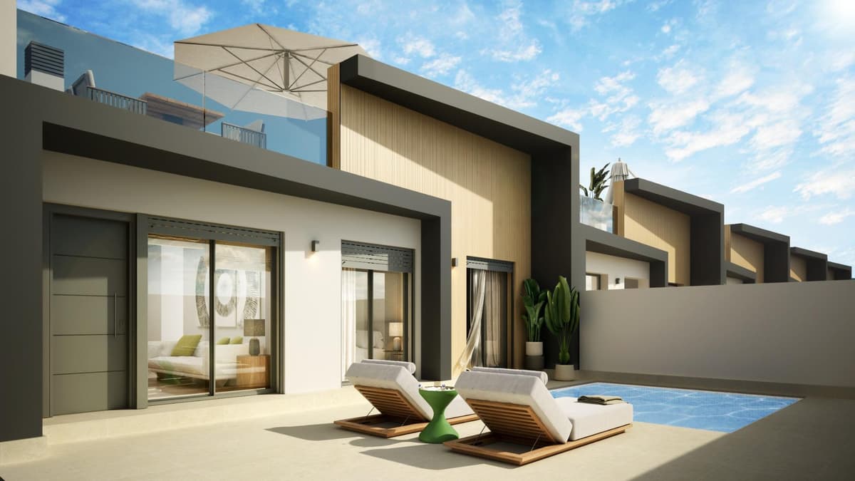 Nieuwbouwwoning met privézwembad in Avileses