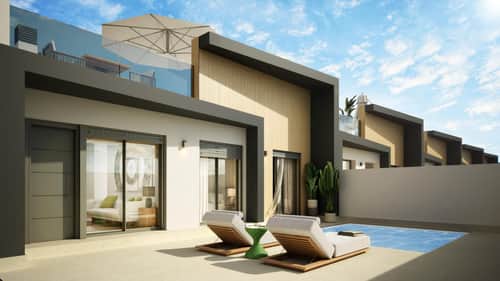 Nieuwbouwwoning met privézwembad in Avileses — foto 1