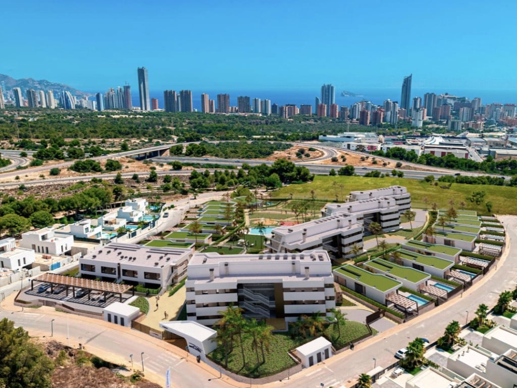 Exkluzivní rezidenční projekt v Sierra Cortina, Costa Blanca — terrace